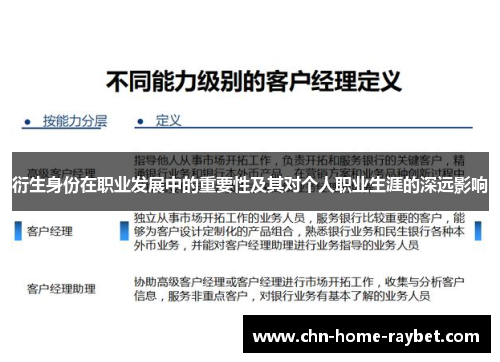 衍生身份在职业发展中的重要性及其对个人职业生涯的深远影响